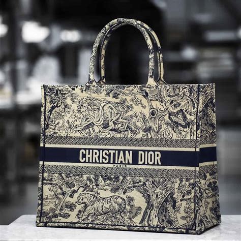 christian dior book tote with name|christian dior canvas book tote.